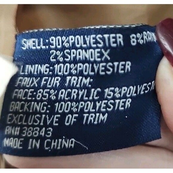 Mackintosh Collections Hooded Wool Duffle Coat Size L Tan - Picture 4 of 6